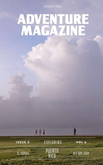 Adventure Magazine Puerto Rico edition cover